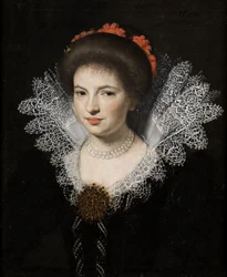 Retrato de una joven dama noble